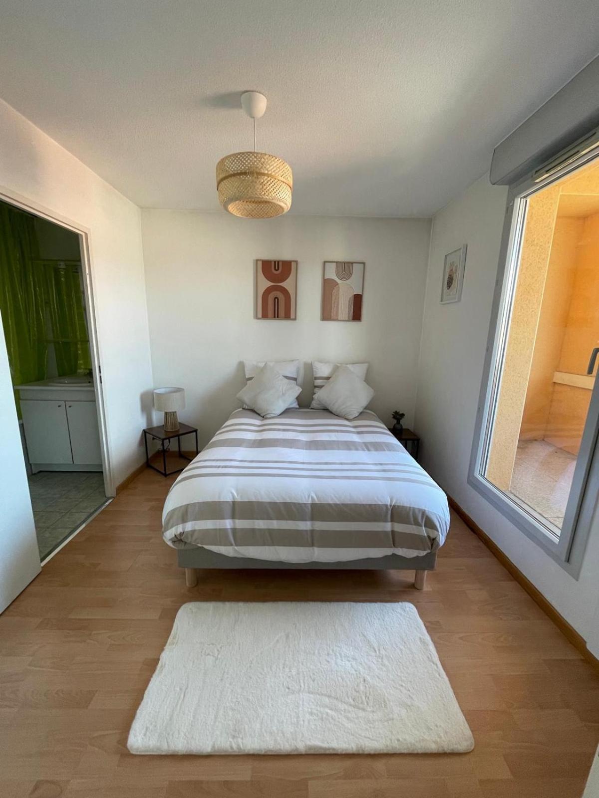 City Rose T2, Climatisation,Parking Prive, Piscine, Wifi , Tout Confort Tuluza Zewnętrze zdjęcie